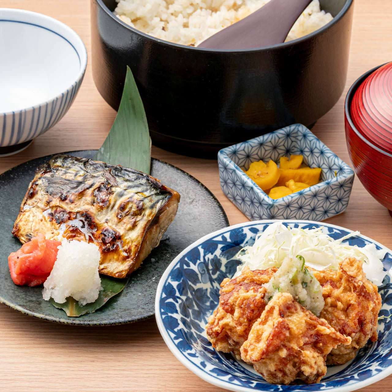 鯛魚飯、炸雞、烤魚無限量供應