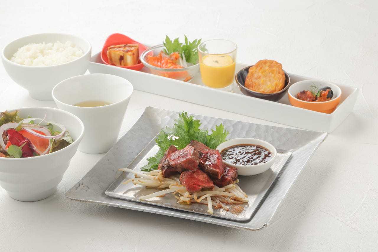 ひとくちビーフステーキランチ