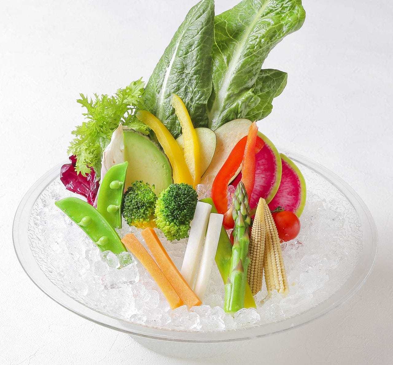 彩り野菜のバーニャカウダ
