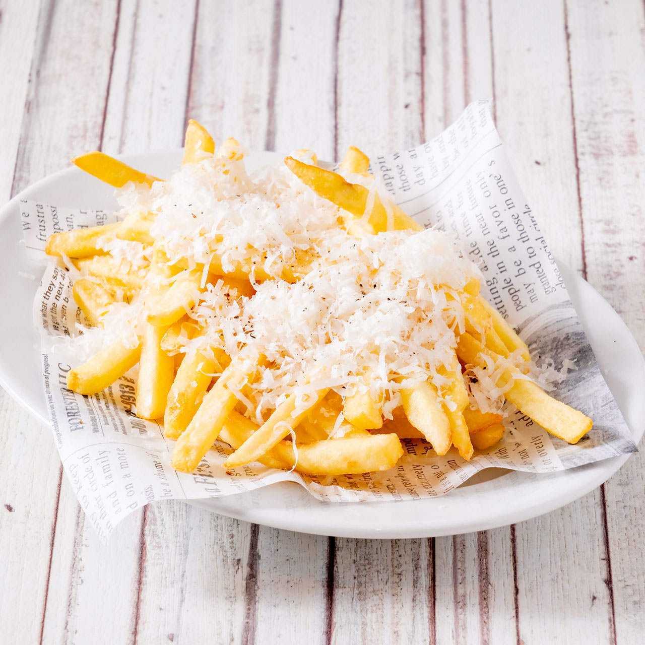 ふわふわチーズのポテトフライ