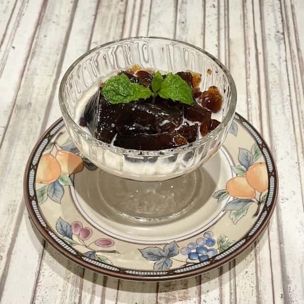 커피 젤리 라떼 원단
