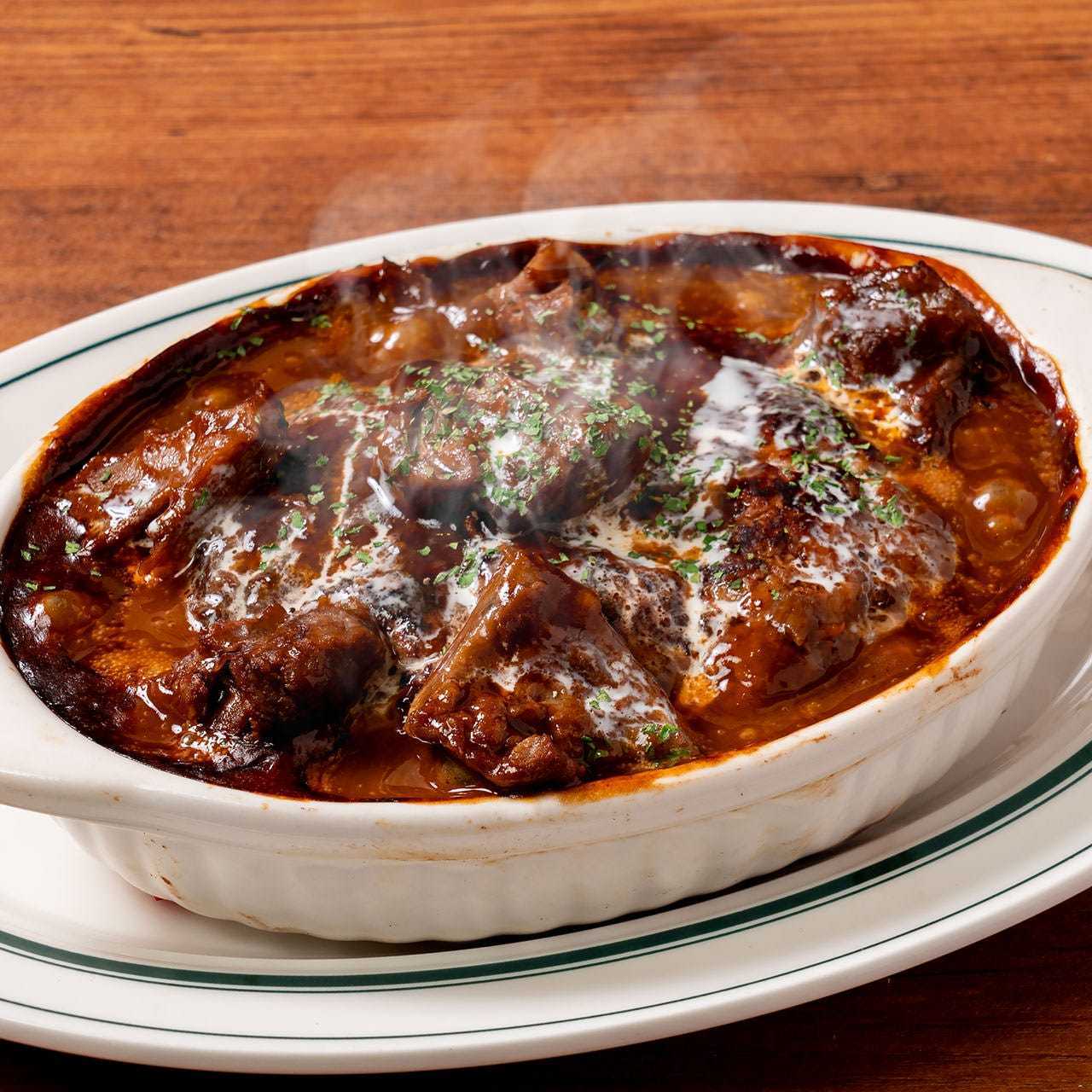 ビーフシチューハンバーグ