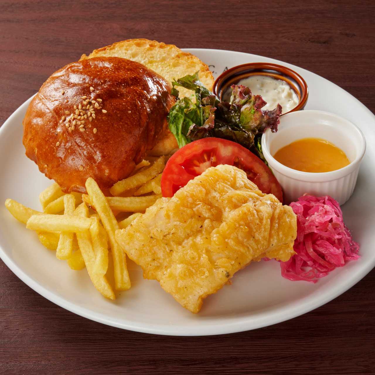 フィッシュバーガープレート