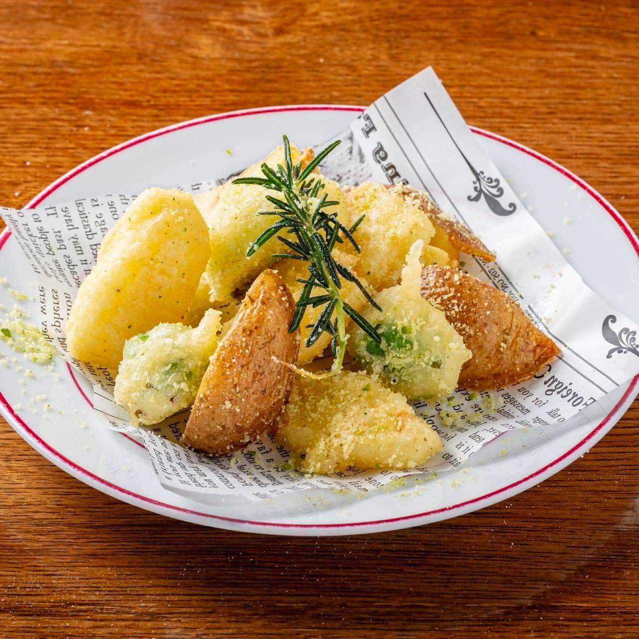 ローズマリー香る　野菜のフリットミスト　