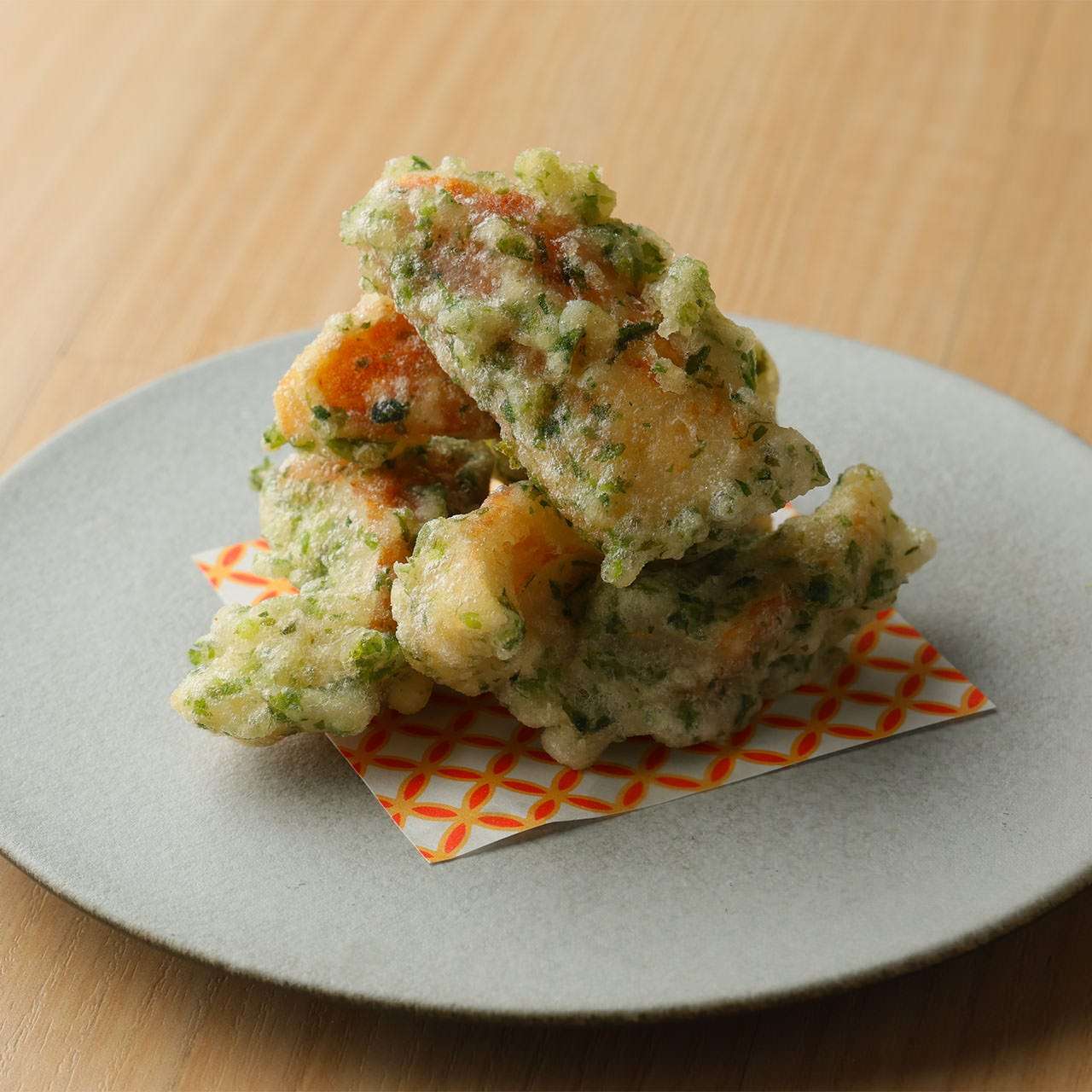 鯛ちくわの磯辺揚げ