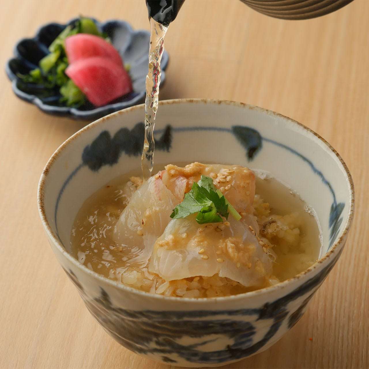 胡麻刺し鯛めし茶漬け