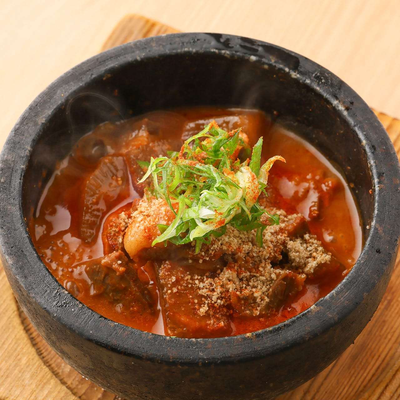 和牛すじと大根の味噌チゲ煮込み