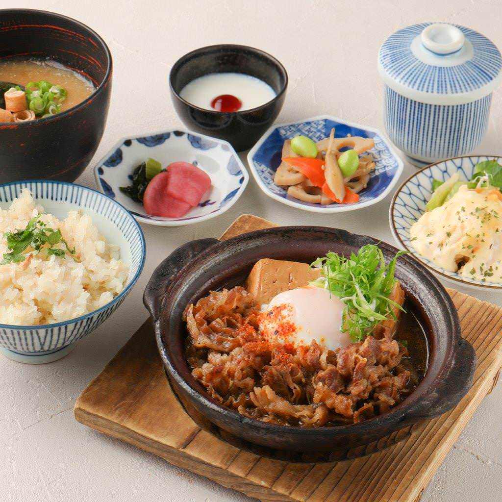 牛すき煮豆腐