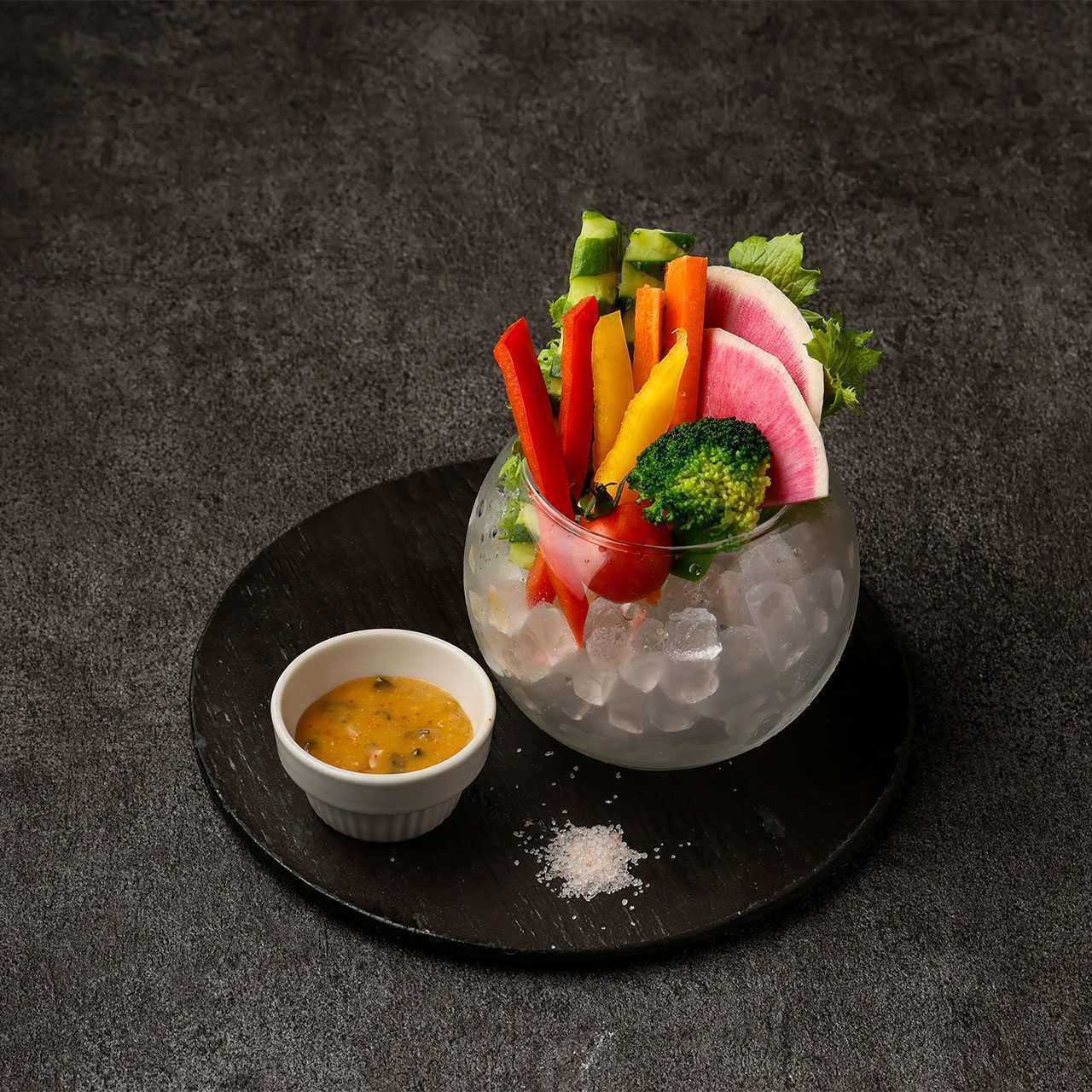 野菜スティック　青唐味噌