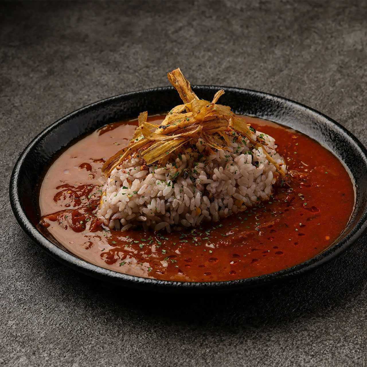 水響亭の海老出汁カレー