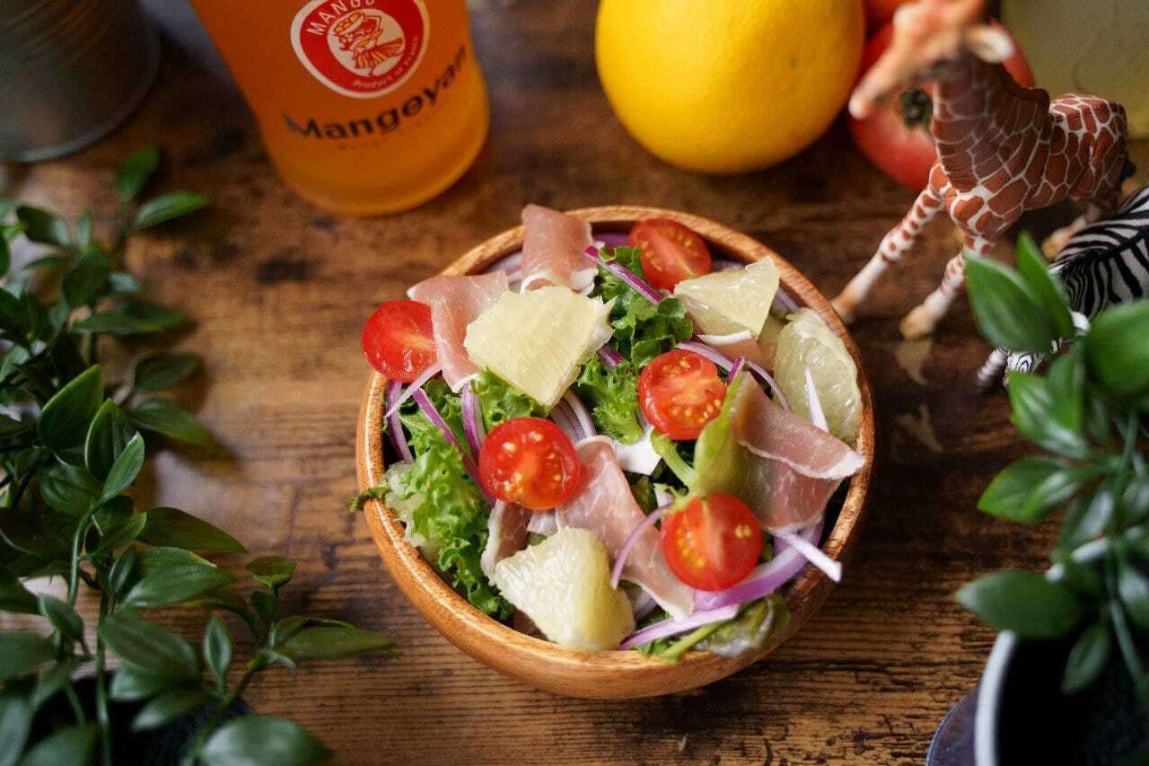 オニオンとグレープフルーツのヘルシーサラダ