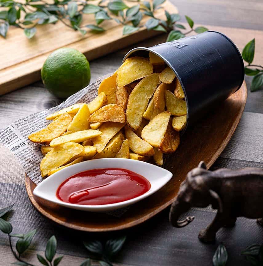 塩フライドポテト／Wコンソメフライドポテト