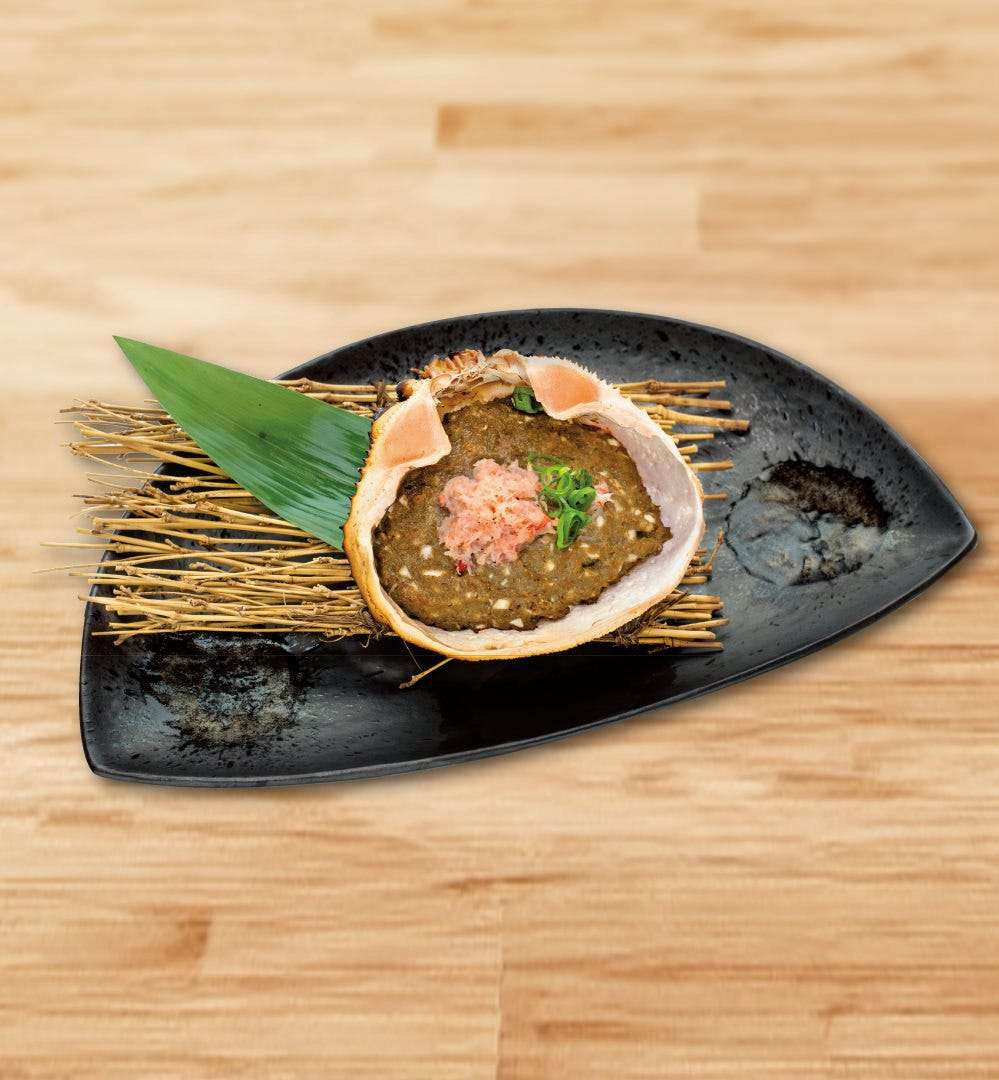 かに味噌甲羅焼