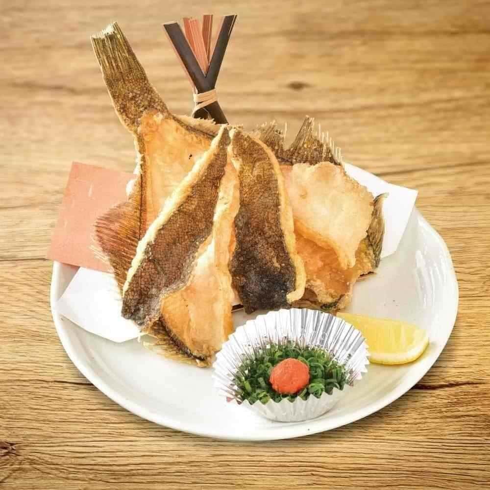 Fried flatfish