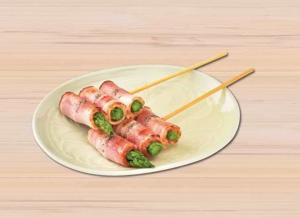 アスパラベーコン巻