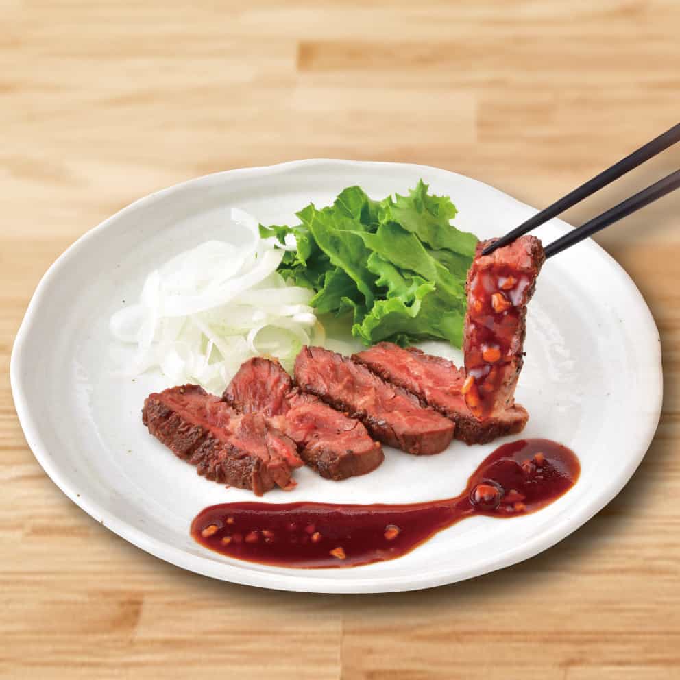 Roasted beef tenderloin