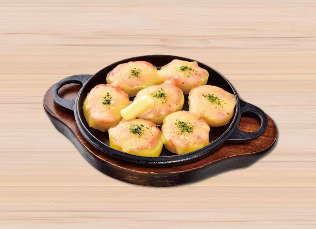 ポテト明太子焼