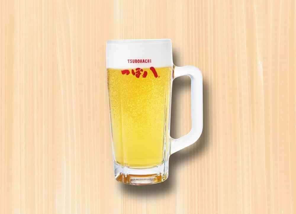 Asahi Super Dry draft beer (medium mug)