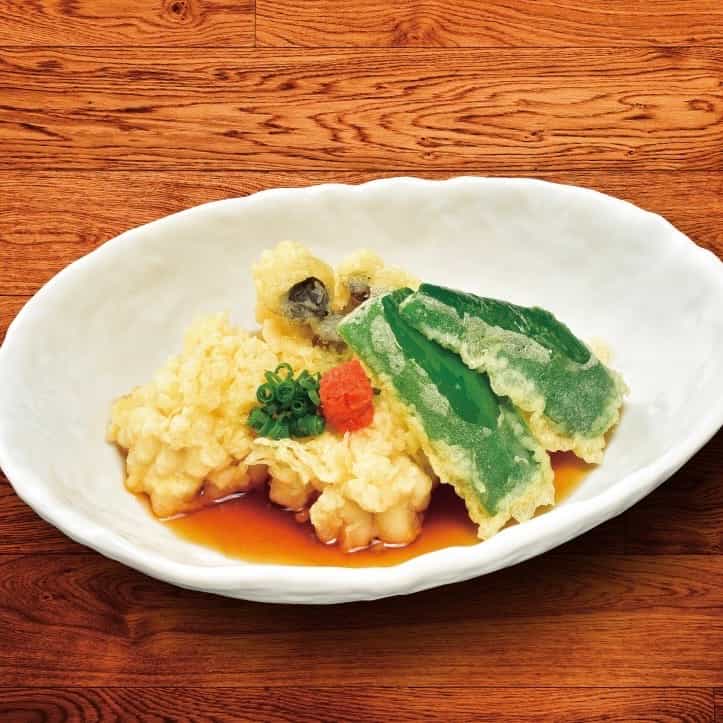 真鱈 白子の揚げ出し