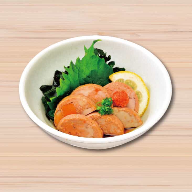 Monkfish liver with ponzu sauce