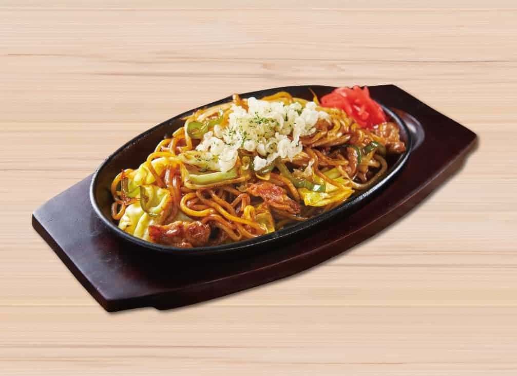 Street food-style fried noodles