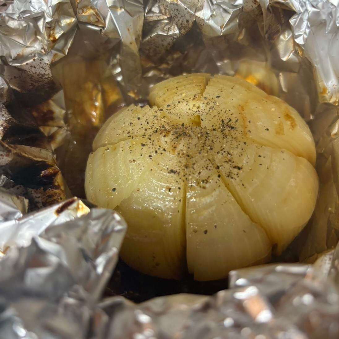 淡路玉ねぎ丸ごとホイル焼き
