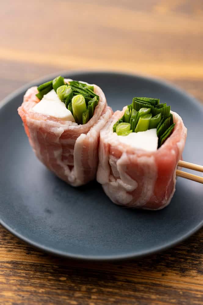 ニラとモッツァレラチーズ (たれ)