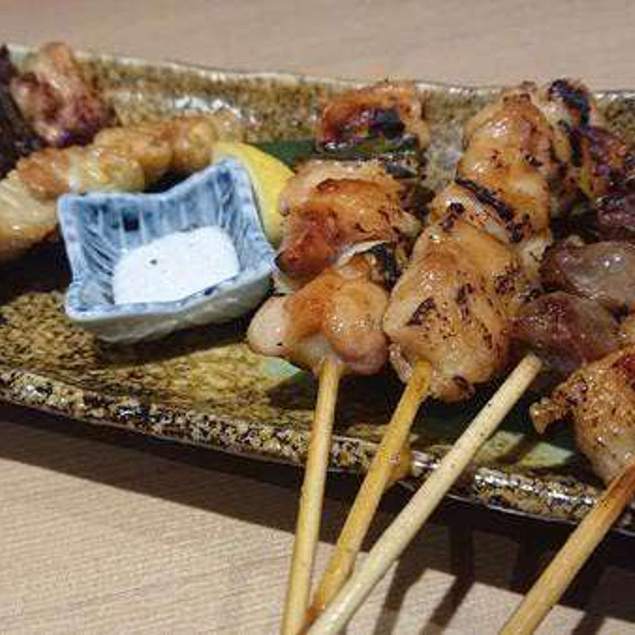 烤鸡肉串☆自制“味噌酱”很受欢迎！