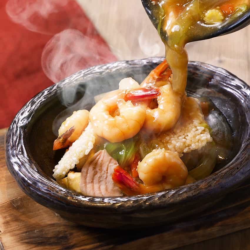 해물 오코게 앙카케