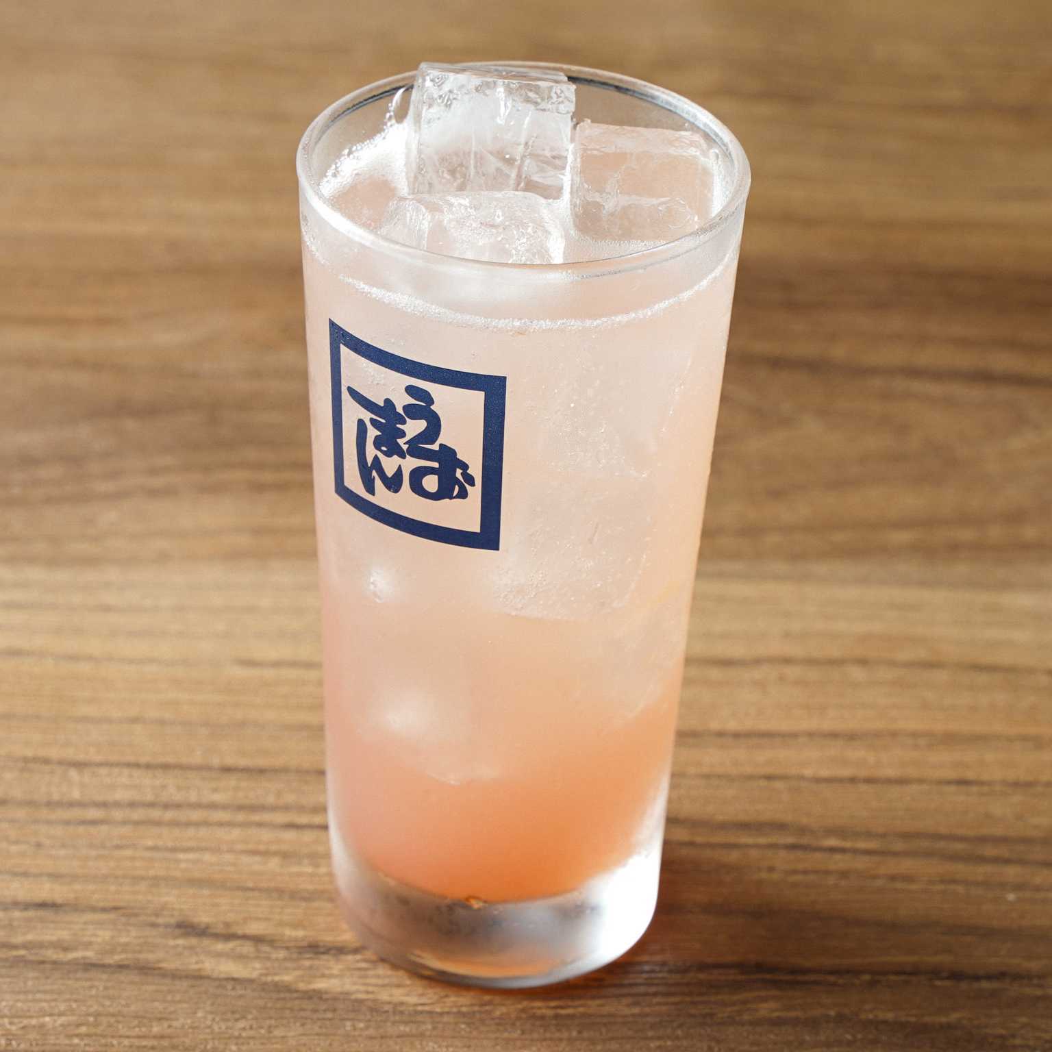 Grated white peach sour