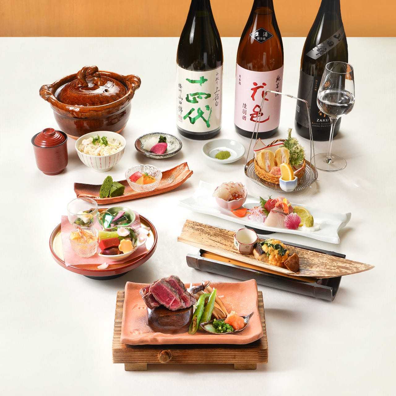 季節の松花堂御膳（春） 2,500円（税込） - お品書き - 【公式】和食
