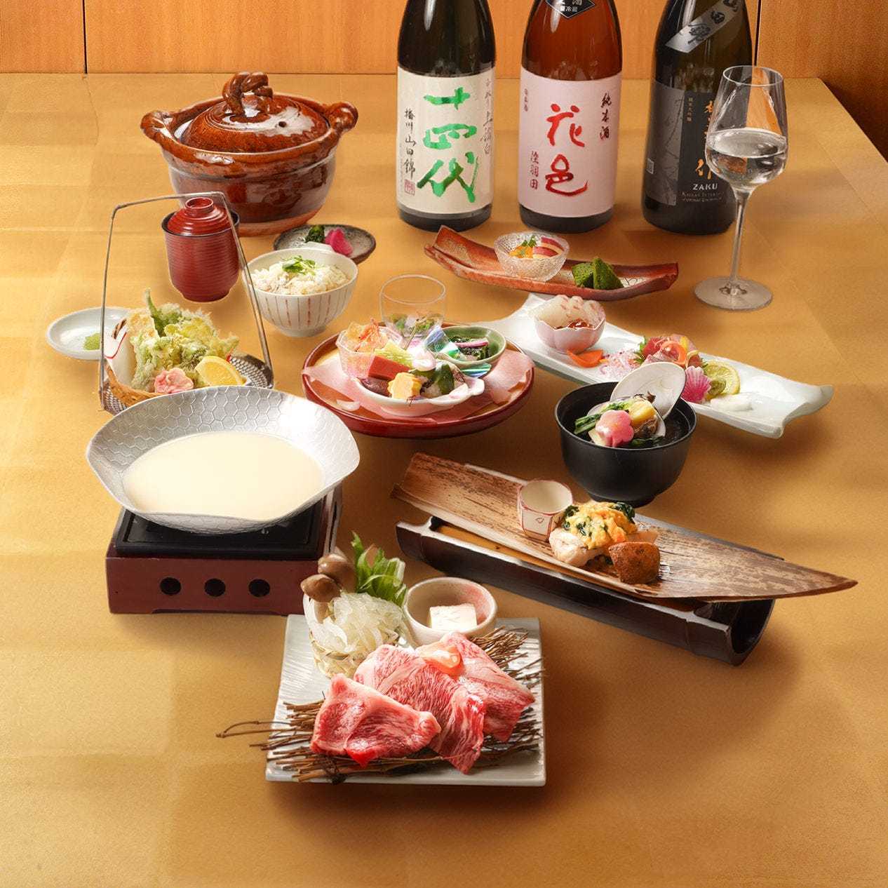 季節の松花堂御膳（春） 2,500円（税込） - お品書き - 【公式】和食