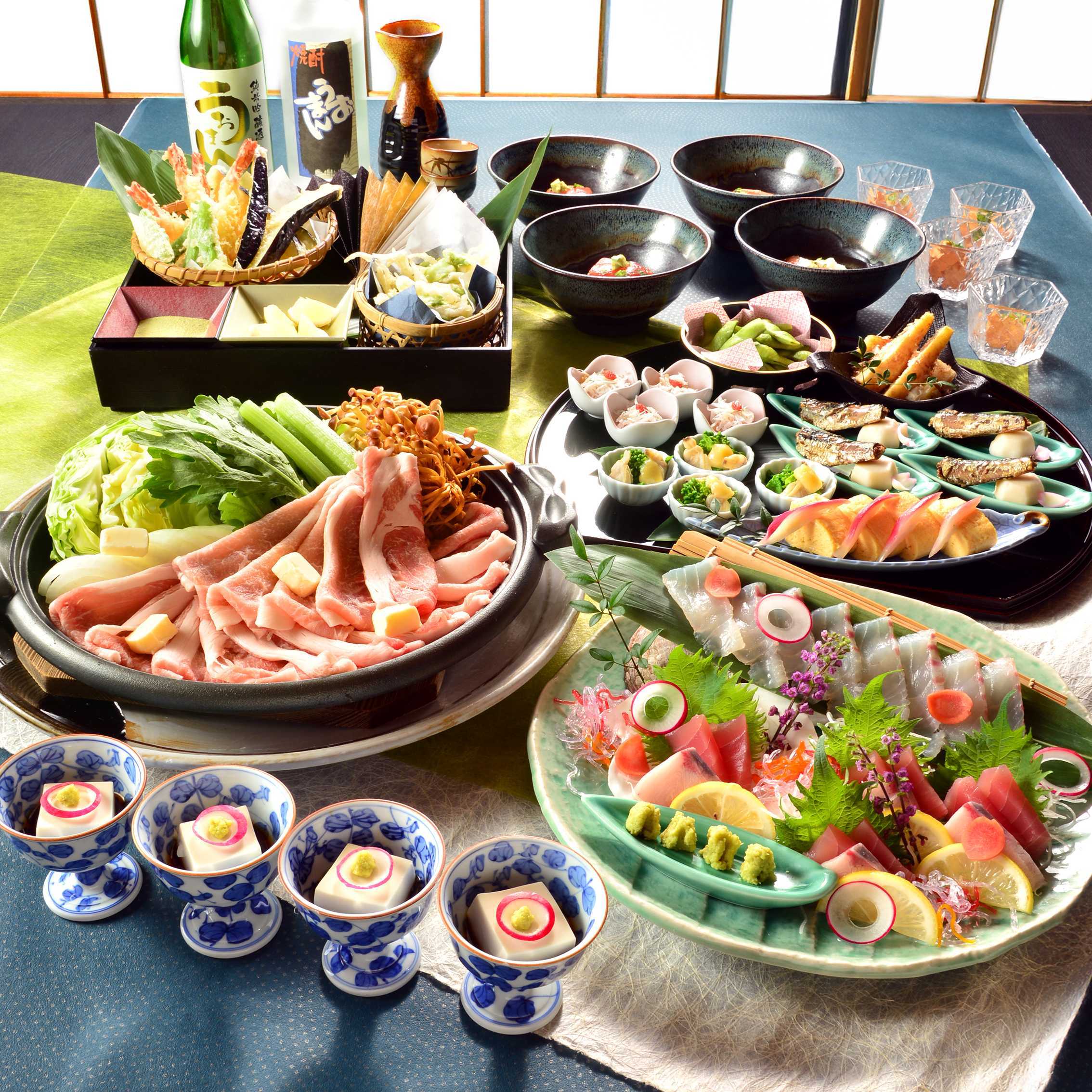 《飲み放題付き》歓送迎会大皿プラン