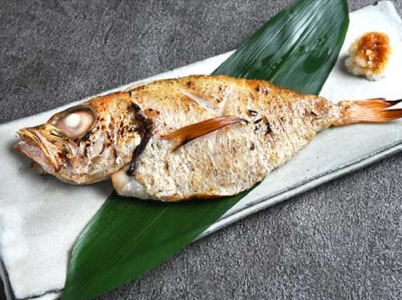 のどぐろ塩焼き