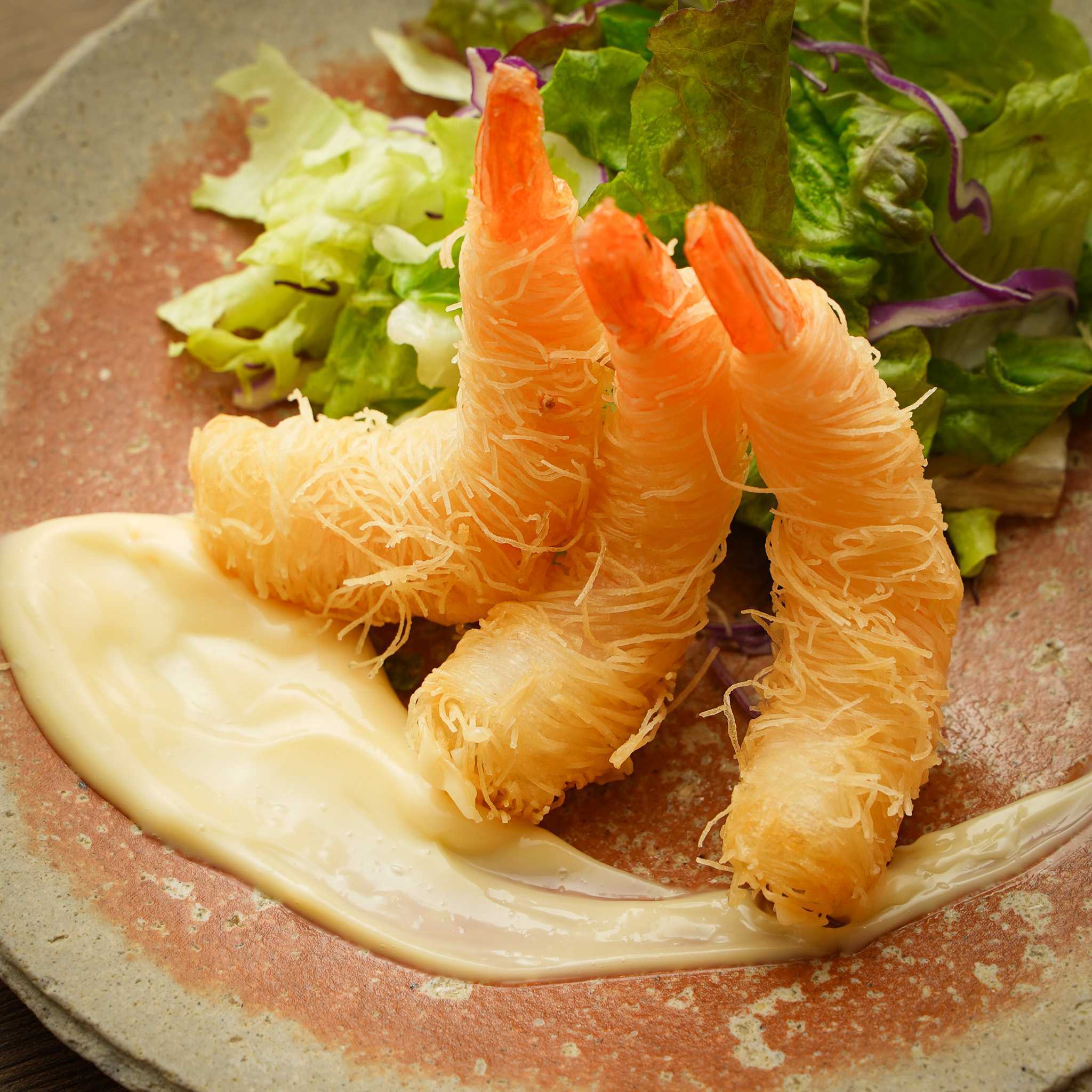 The ultimate shrimp mayonnaise (3 pieces)