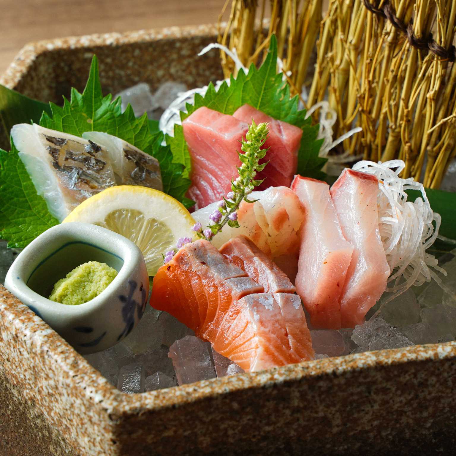 Assortment of Five Kinds of Sashimi