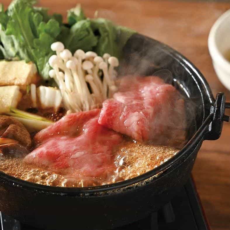 Omi beef sukiyaki