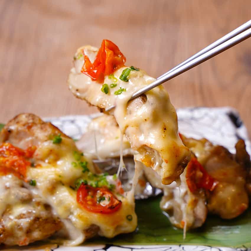 鶏ももチーズ焼き