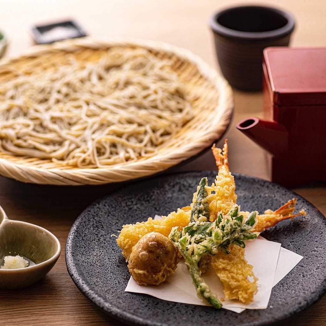 天麩羅十割せいろそば
