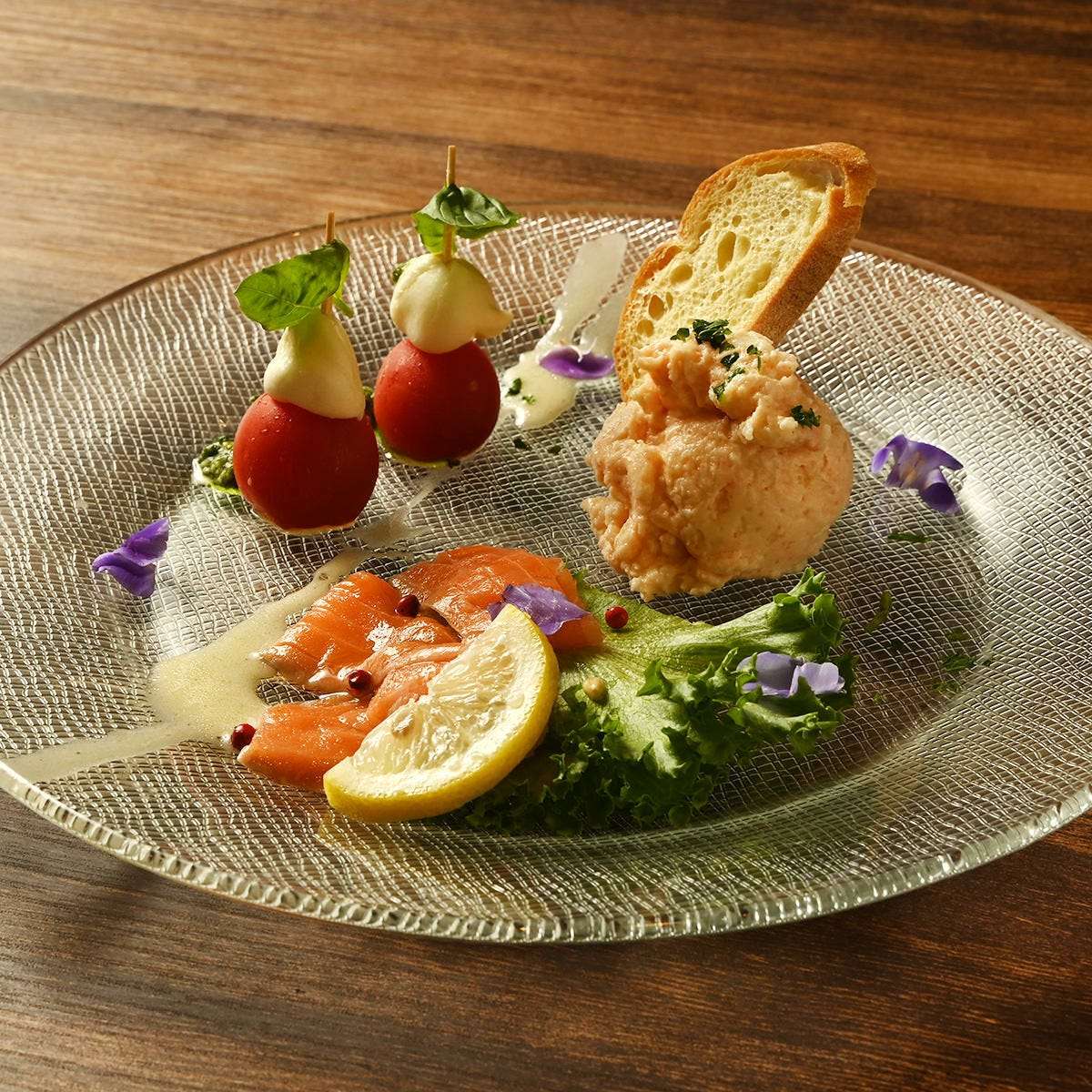 気まぐれ前菜3種盛合せ