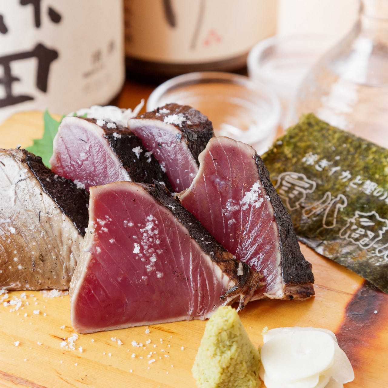 【高知県直送】カツオの藁焼きタタキ
《7月～12月》気仙沼の戻りカツオ