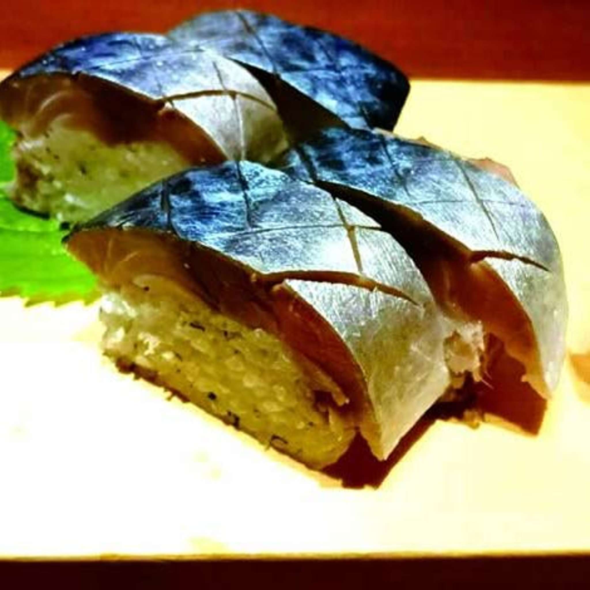 炙り鯖寿司　８貫