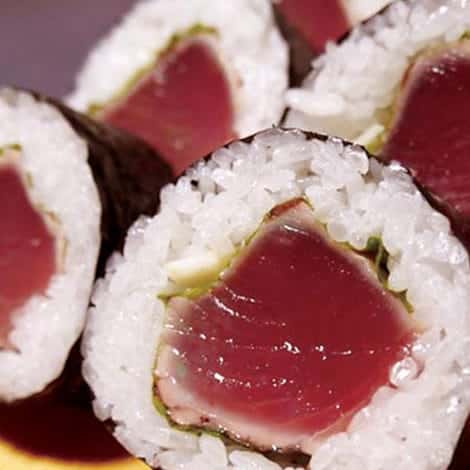 Tosa Maki (Seared Bonito Sushi Roll)