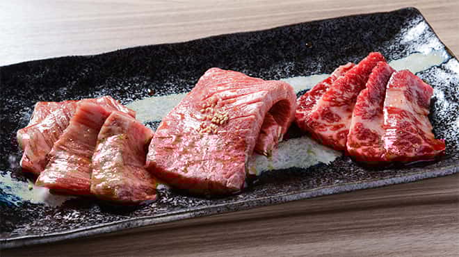 厳選赤身三種盛り