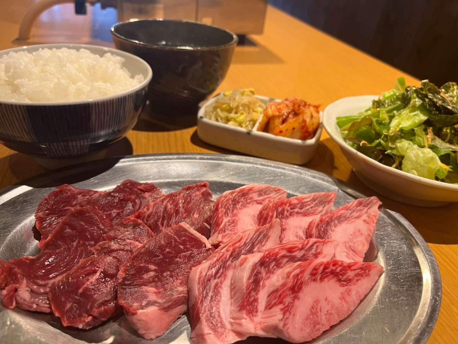 ハラミ or カルビ定食