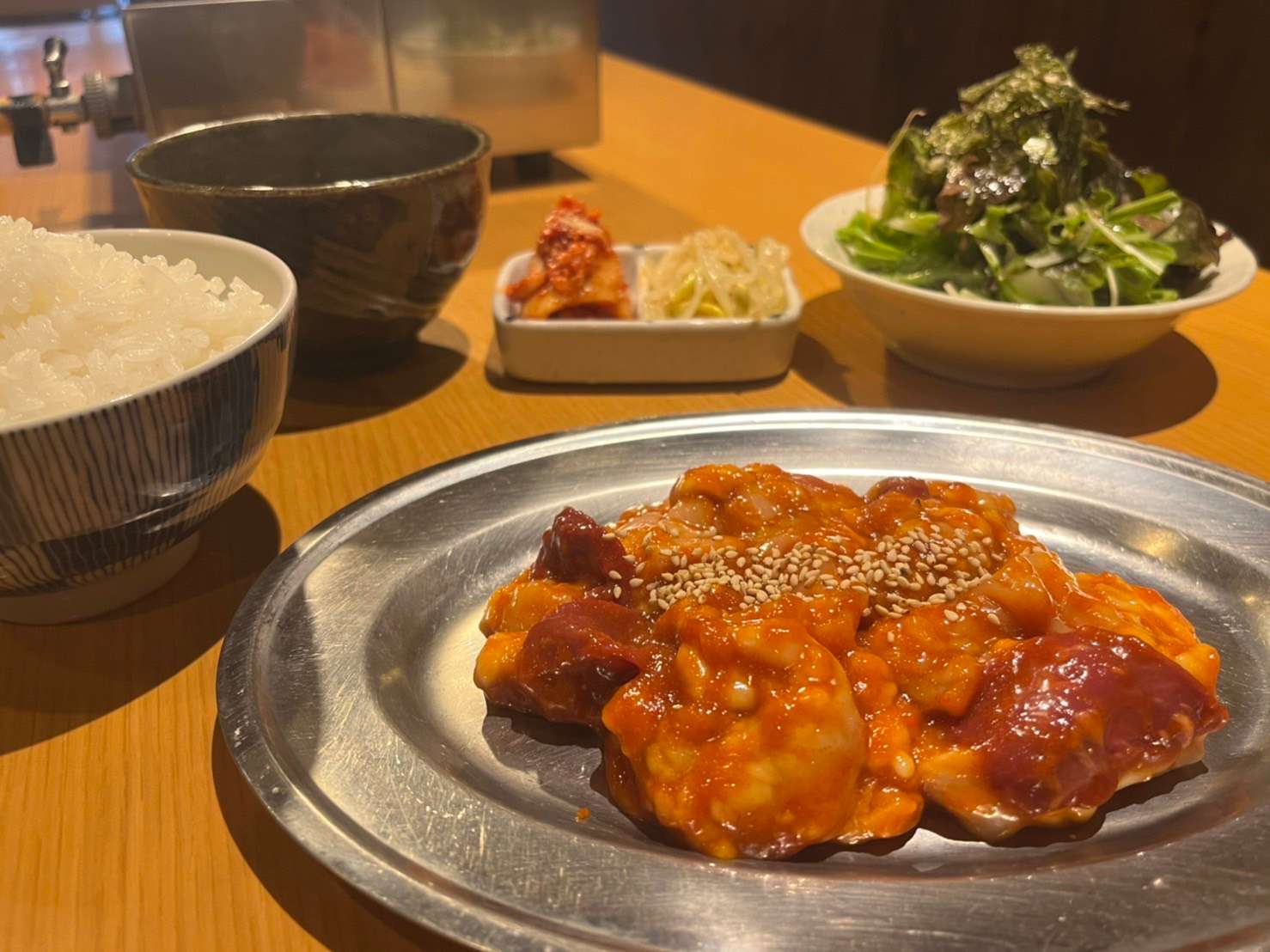 MIXホルモン定食