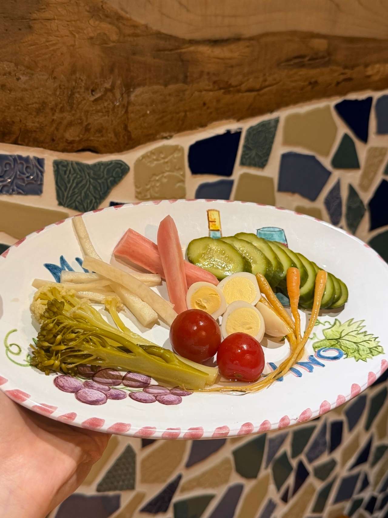  兵庫産野菜とうずらのピクルス
