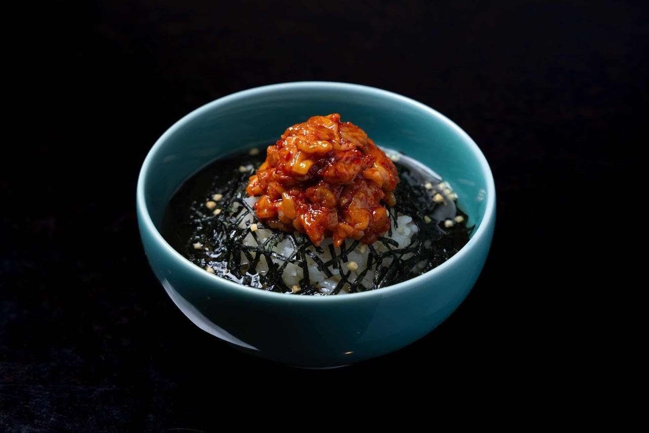 チャンジャ茶漬け