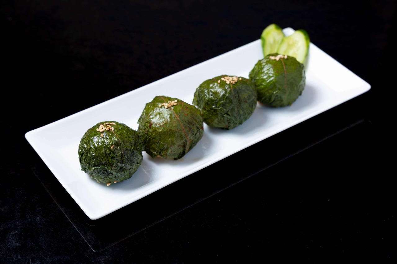 えごまの葉おにぎり