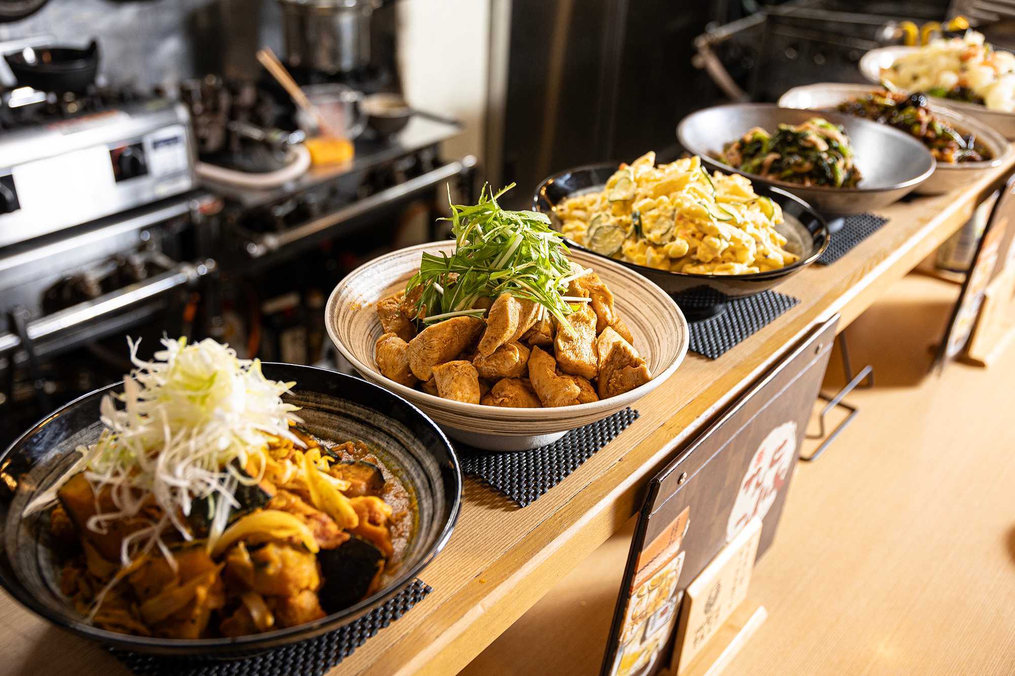 おばんざい3種盛り定食